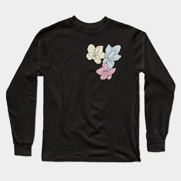 flowers Long Sleeve T-Shirt by amenij